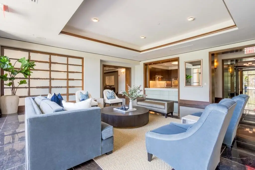 7 riverway apartments for rent in houston entry lounge