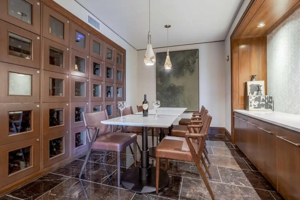 7 riverway houston apartments wine cellar